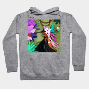 Pink Feathers Hoodie